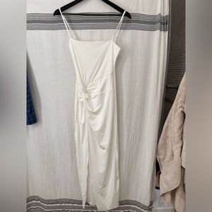 White Hello Molly Midi With Slit